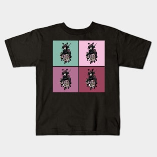 Japanese Geisha Samurai Urban Asian Woman Pop Art 461 Kids T-Shirt